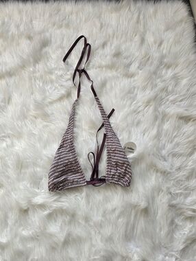 Malia Mills triangle Bikini Top size 36